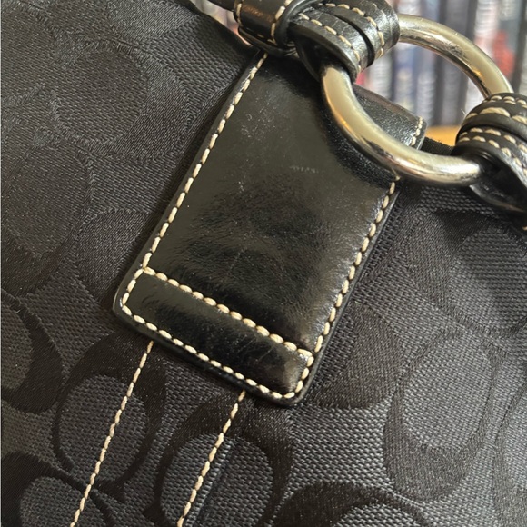 Y2K Coach Black Shoulder Bag - Picture 9 of 10